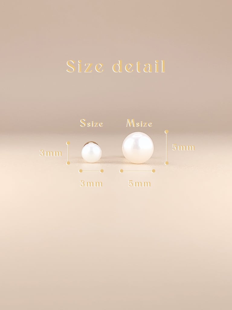 Little Pearl Ⅱ（淡水真珠 × Silver 925）