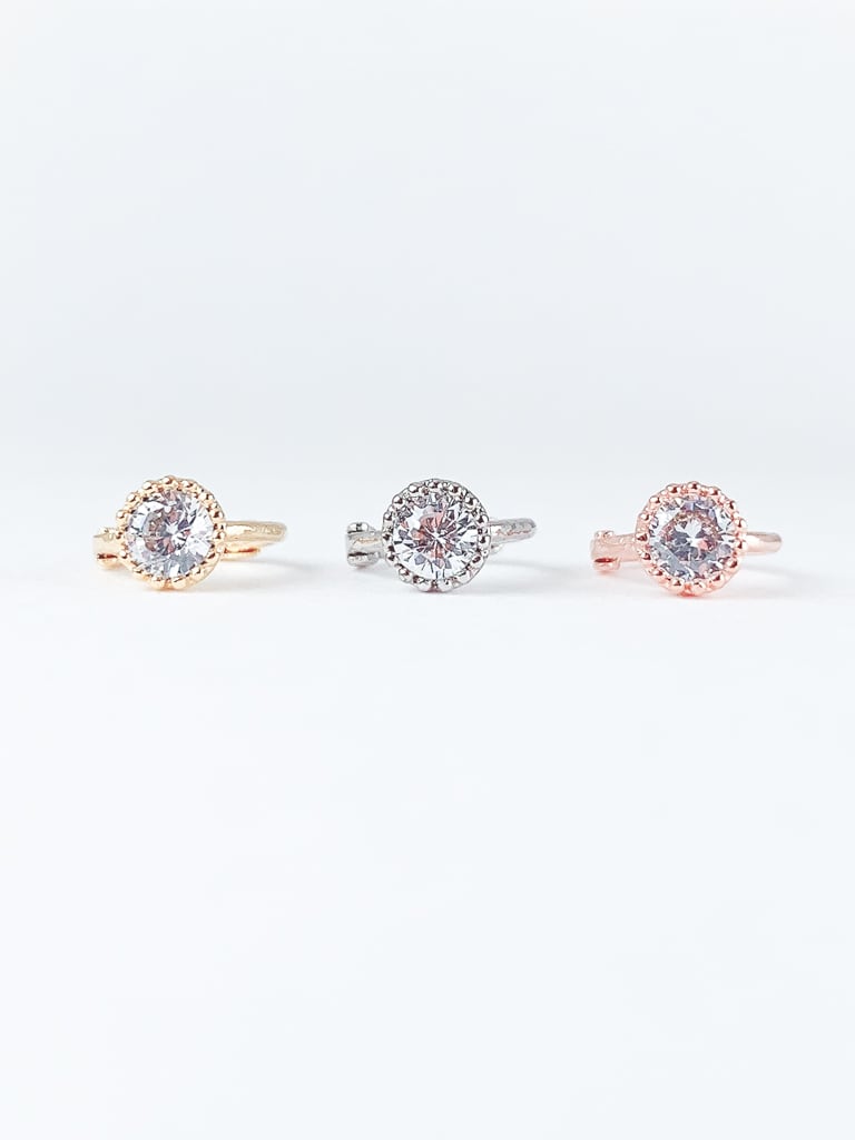 1 stone ring