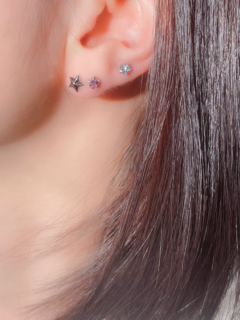【お得セット】Twinkle star 2 set (金属アレルギー対応)