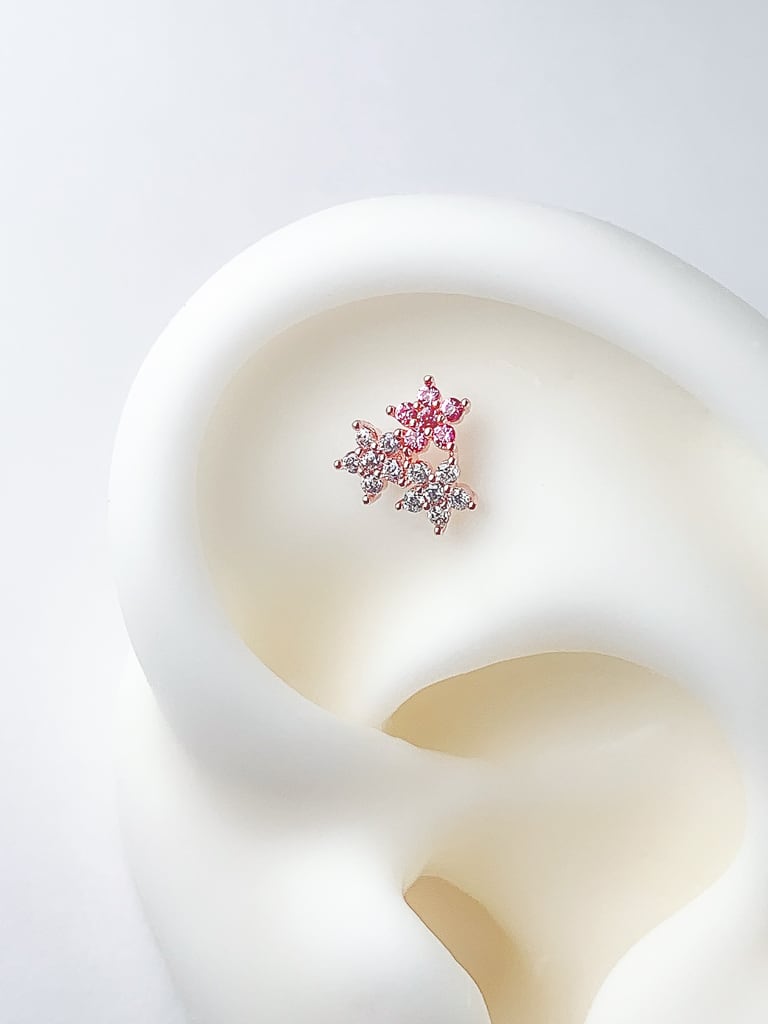 3 flowers (金属アレルギー対応)