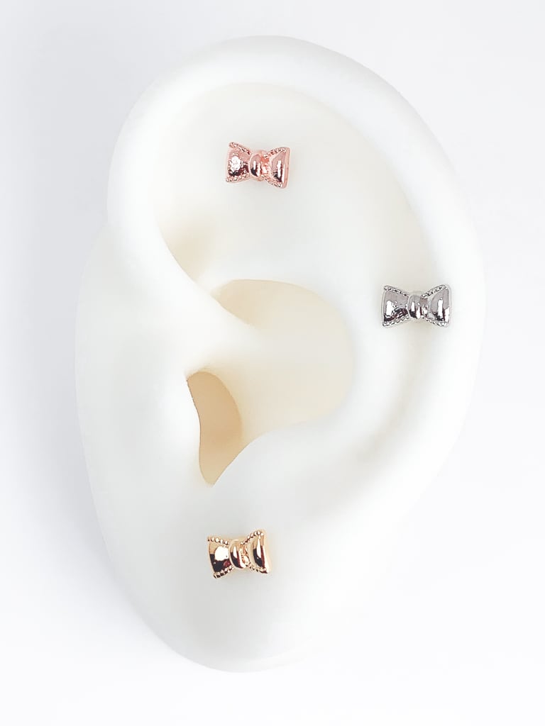 Petite Bow ribbon (金属アレルギー対応)