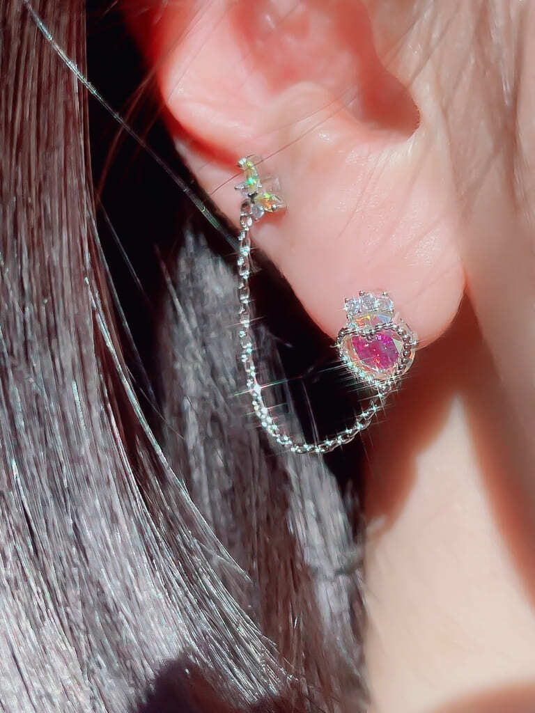 Heart chain nabi (金属アレルギー対応)