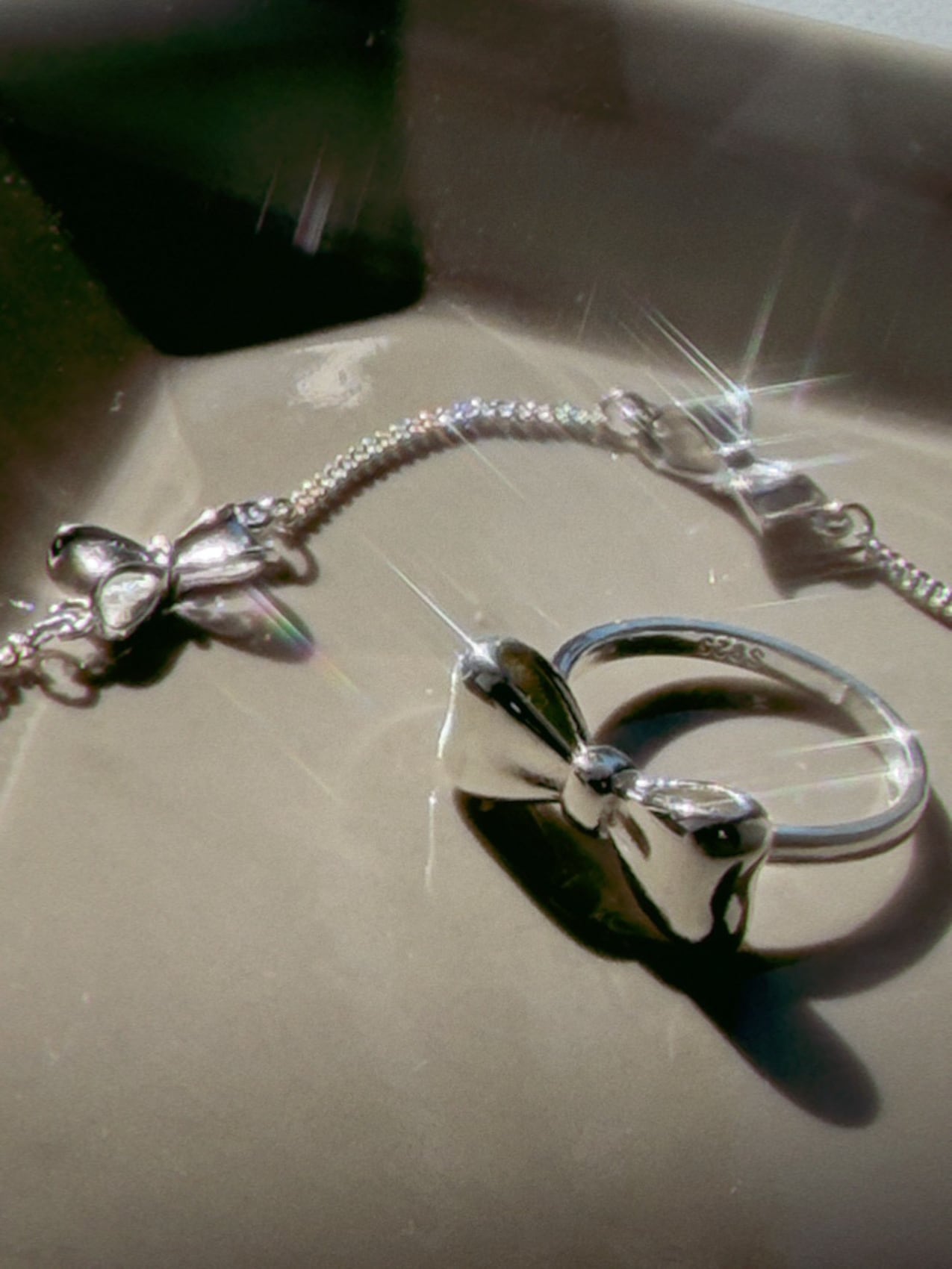 Bow ribbon ring（Silver 925） – at3