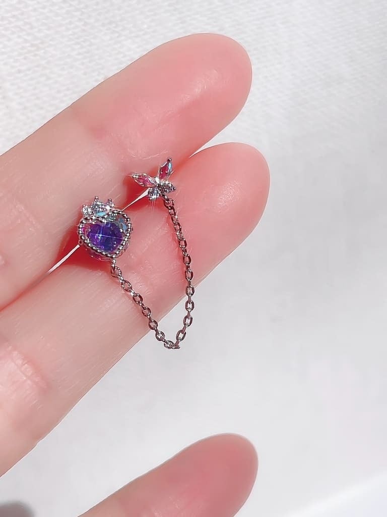Heart chain nabi (金属アレルギー対応)