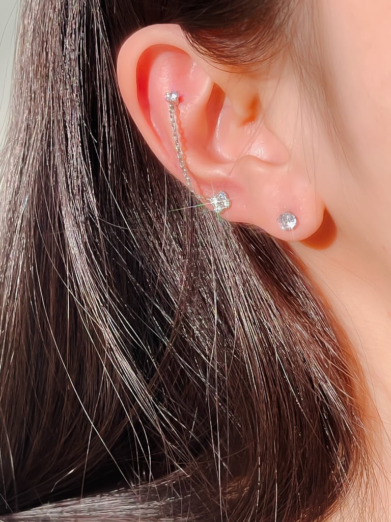 【お得セット】Crystal dots 3 set (金属アレルギー対応)