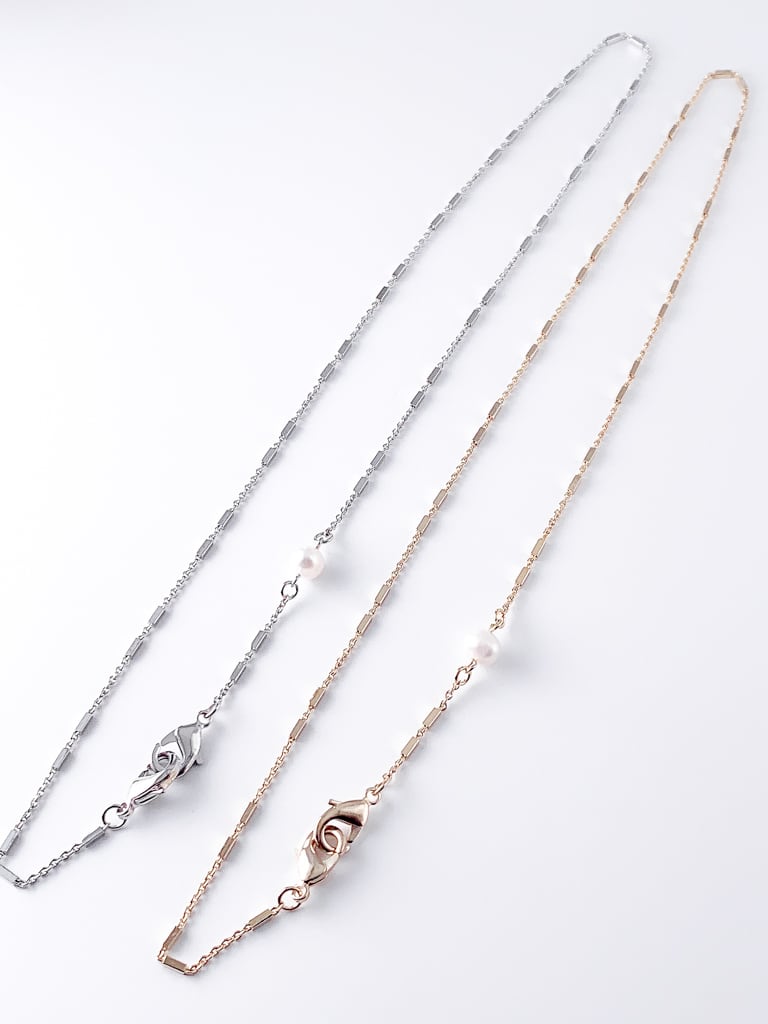 【マスクチェーン】Modern chain & pearl