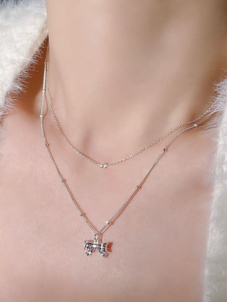 (set10%off)B ribbon セット (Silver 925）