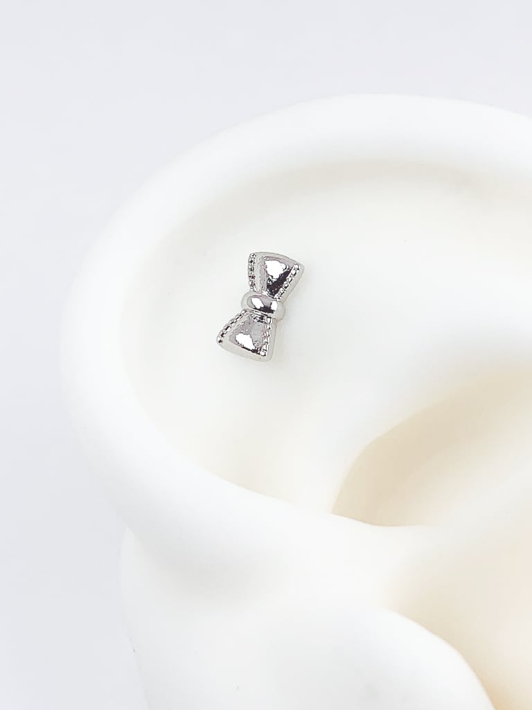 Petite Bow ribbon (金属アレルギー対応)