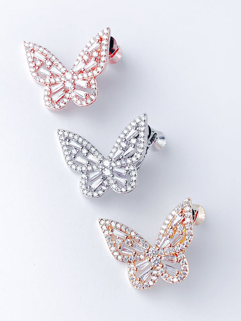 Crystal Butterfly (M size）イヤリングVer.