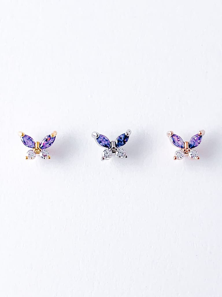 Purple crystal nabi (金属アレルギー対応)