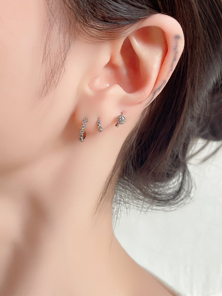 【お得セット】 Crystal hoop 3 set