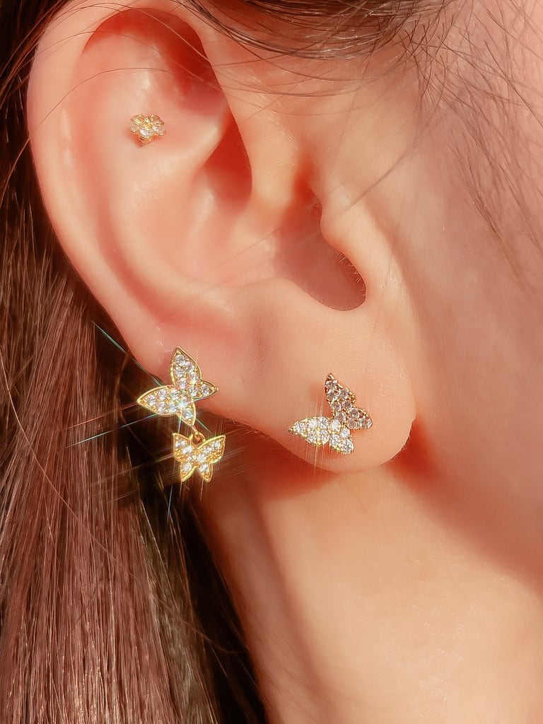 【お得セット】2 Butterfly set (金属アレルギー対応)