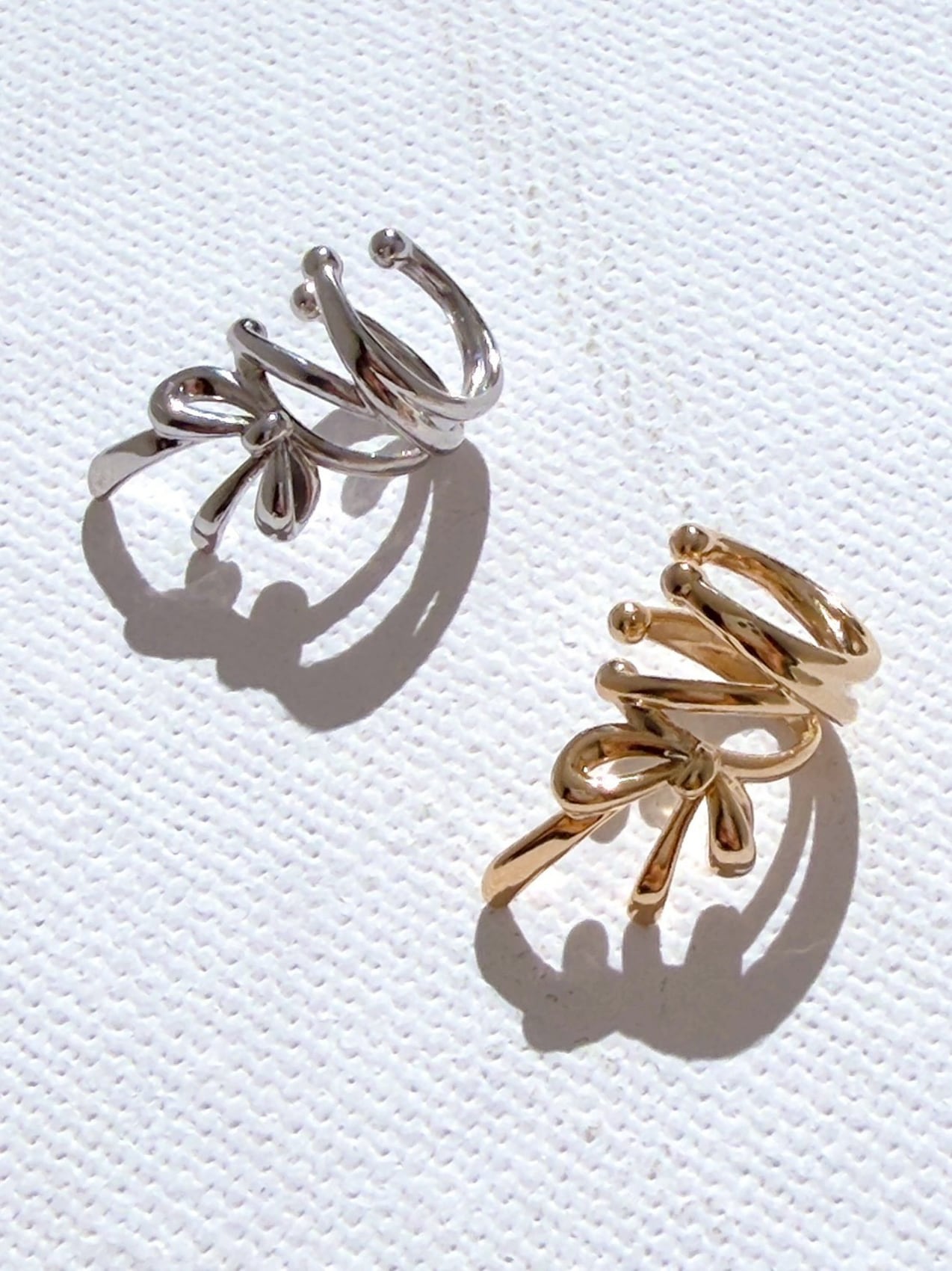 Ribbon cuff (イヤーカフ)
