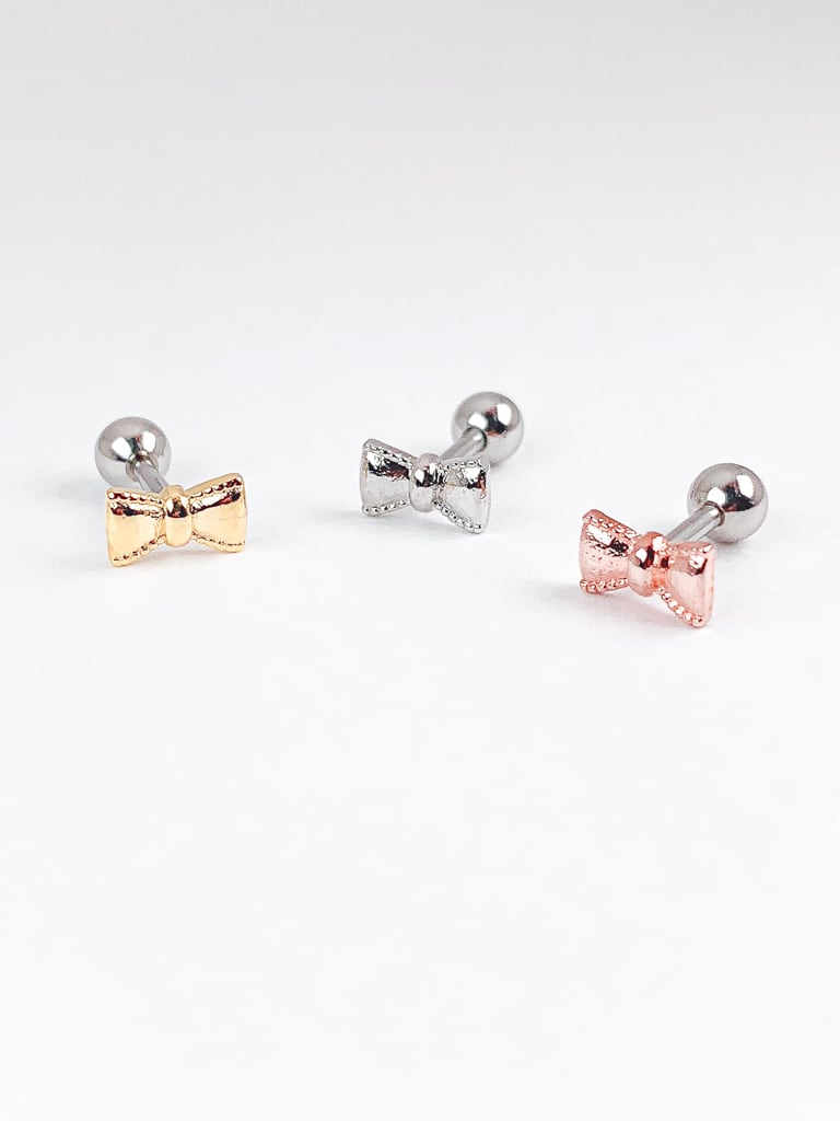 Petite Bow ribbon (金属アレルギー対応)