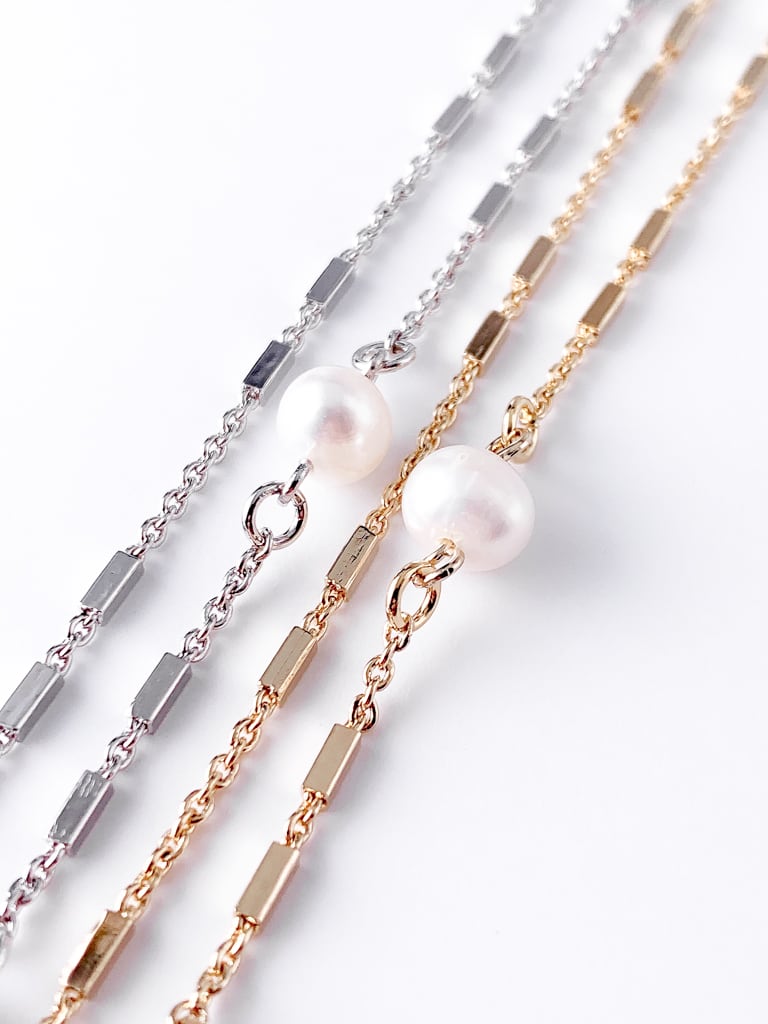 【マスクチェーン】Modern chain & pearl