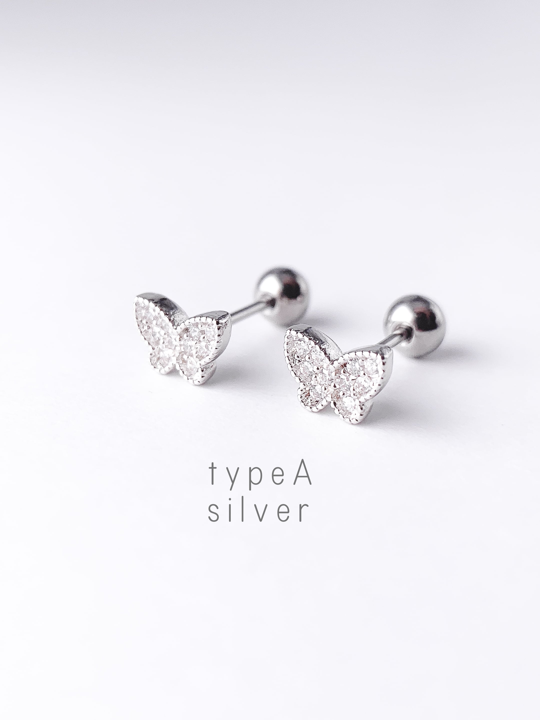Crystal Butterfly (金属アレルギー対応)