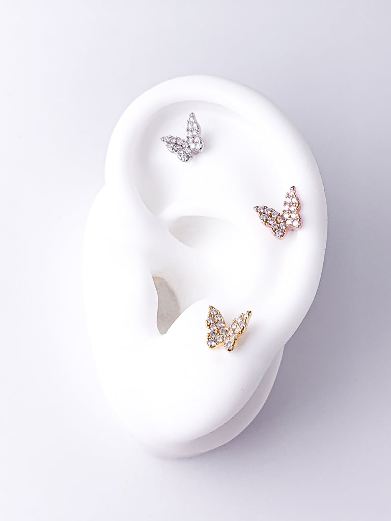 Crystal Butterfly Ⅱ (金属アレルギー対応)