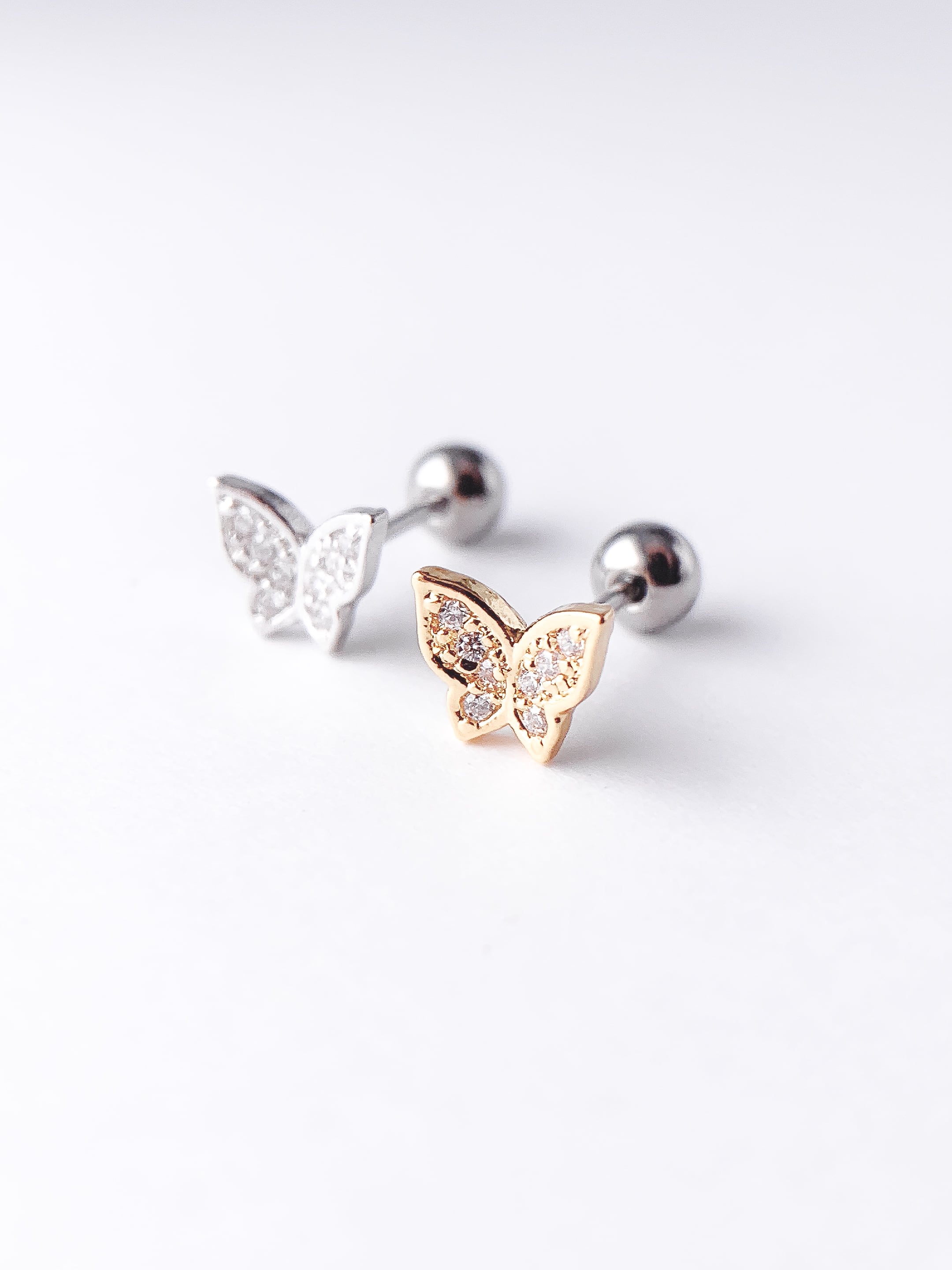 Crystal Butterfly (金属アレルギー対応)