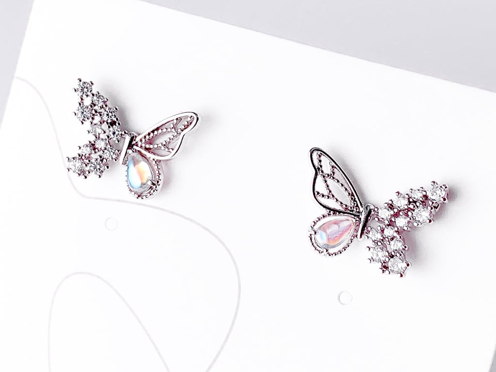 Rhinestone butterfly