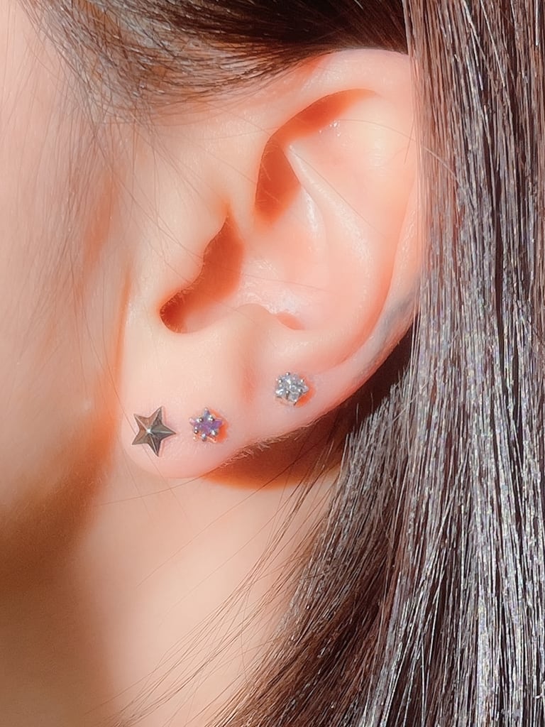 【お得セット】Twinkle star 2 set (金属アレルギー対応)