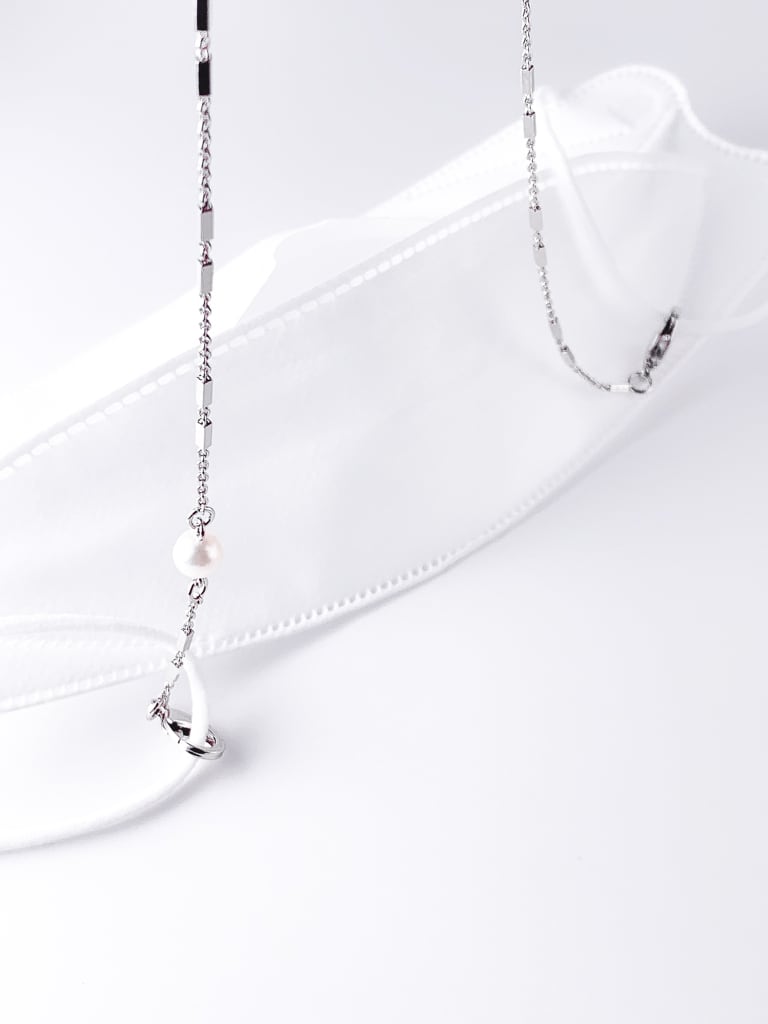【マスクチェーン】Modern chain & pearl