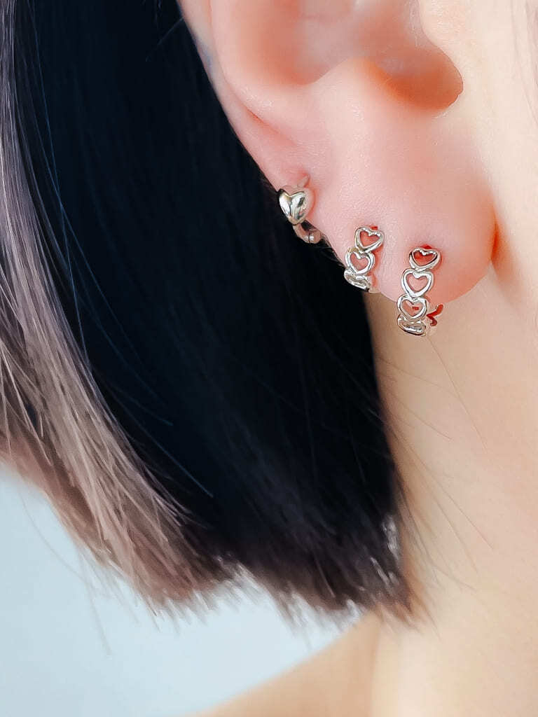 【お得セット】Heart 3 ring set