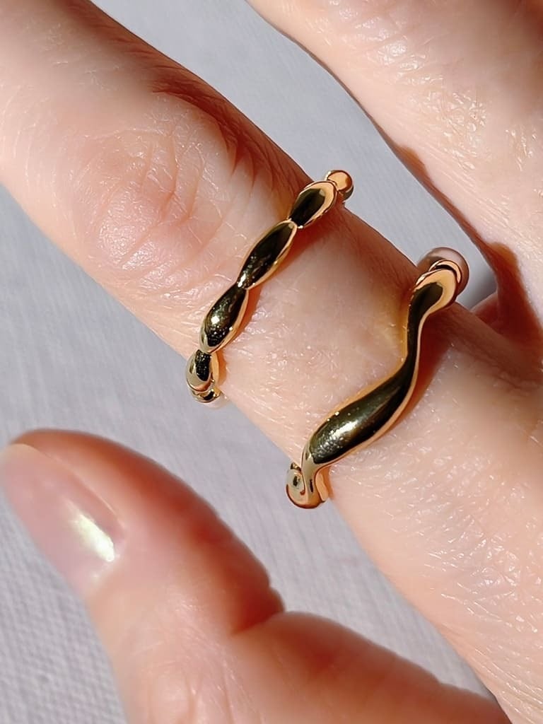 Half pearl ring（Silver 925）
