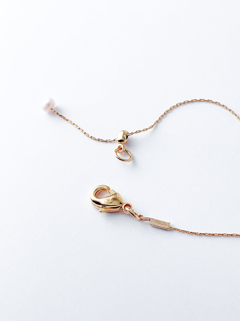 Thin pearl neck Ⅱ (淡水真珠)