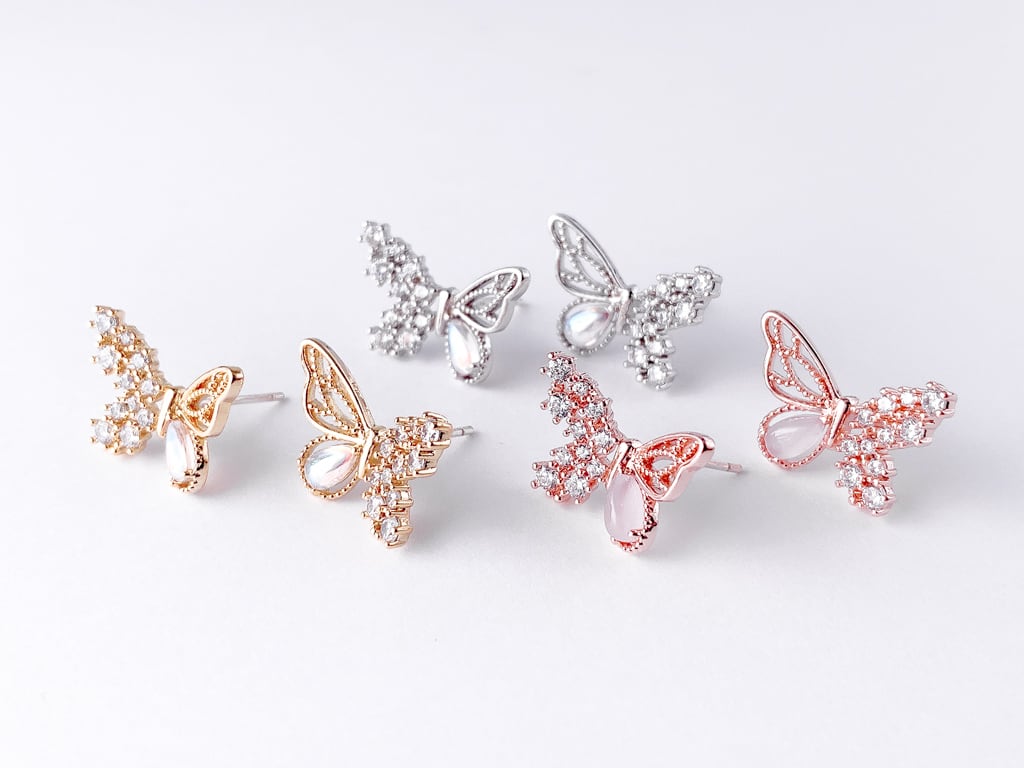Rhinestone butterfly