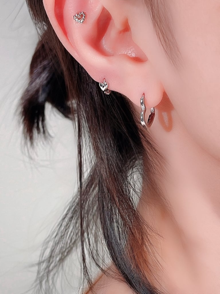 2 Heart set (金属アレルギー対応)