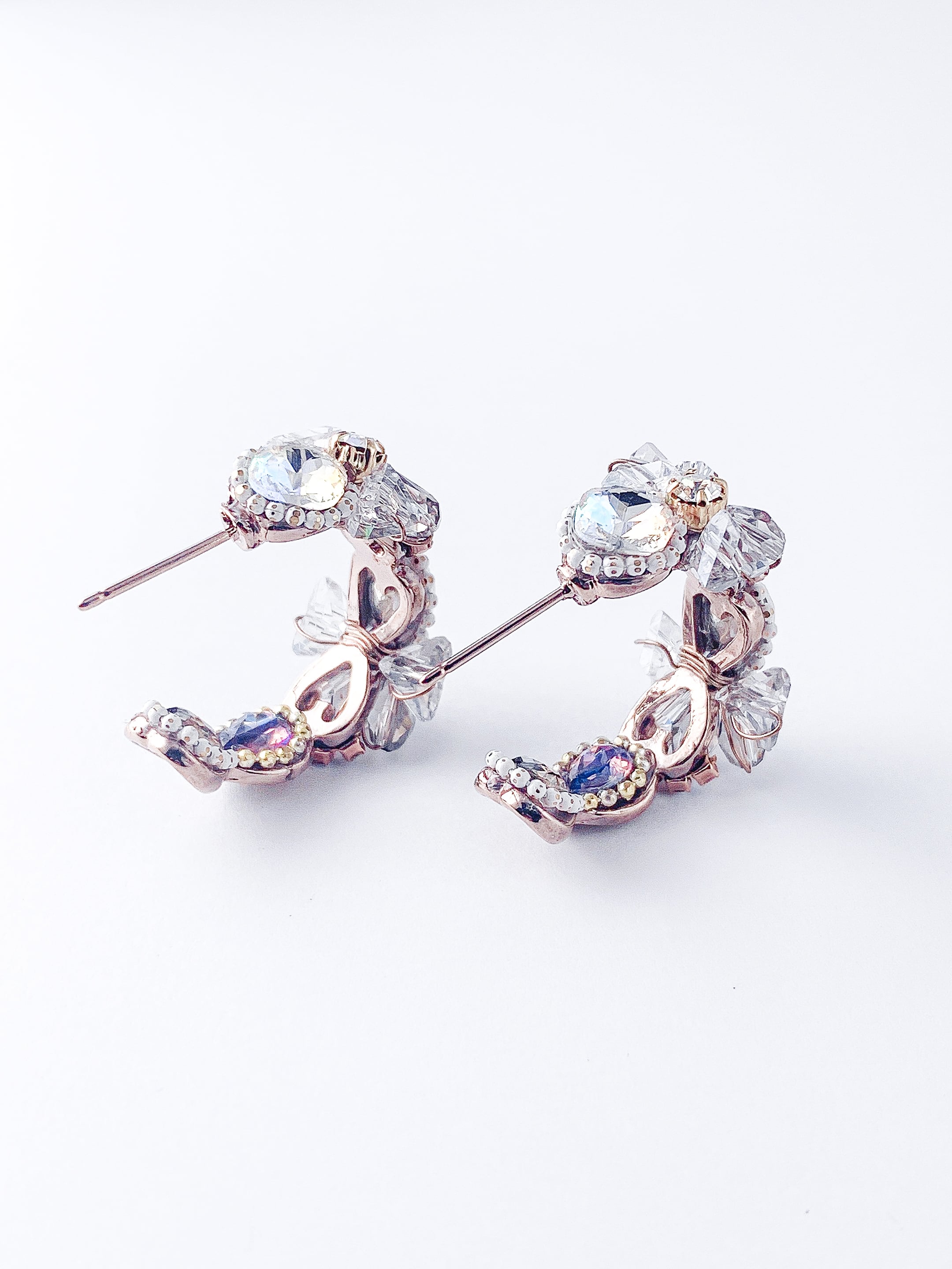 Crystal flower ring