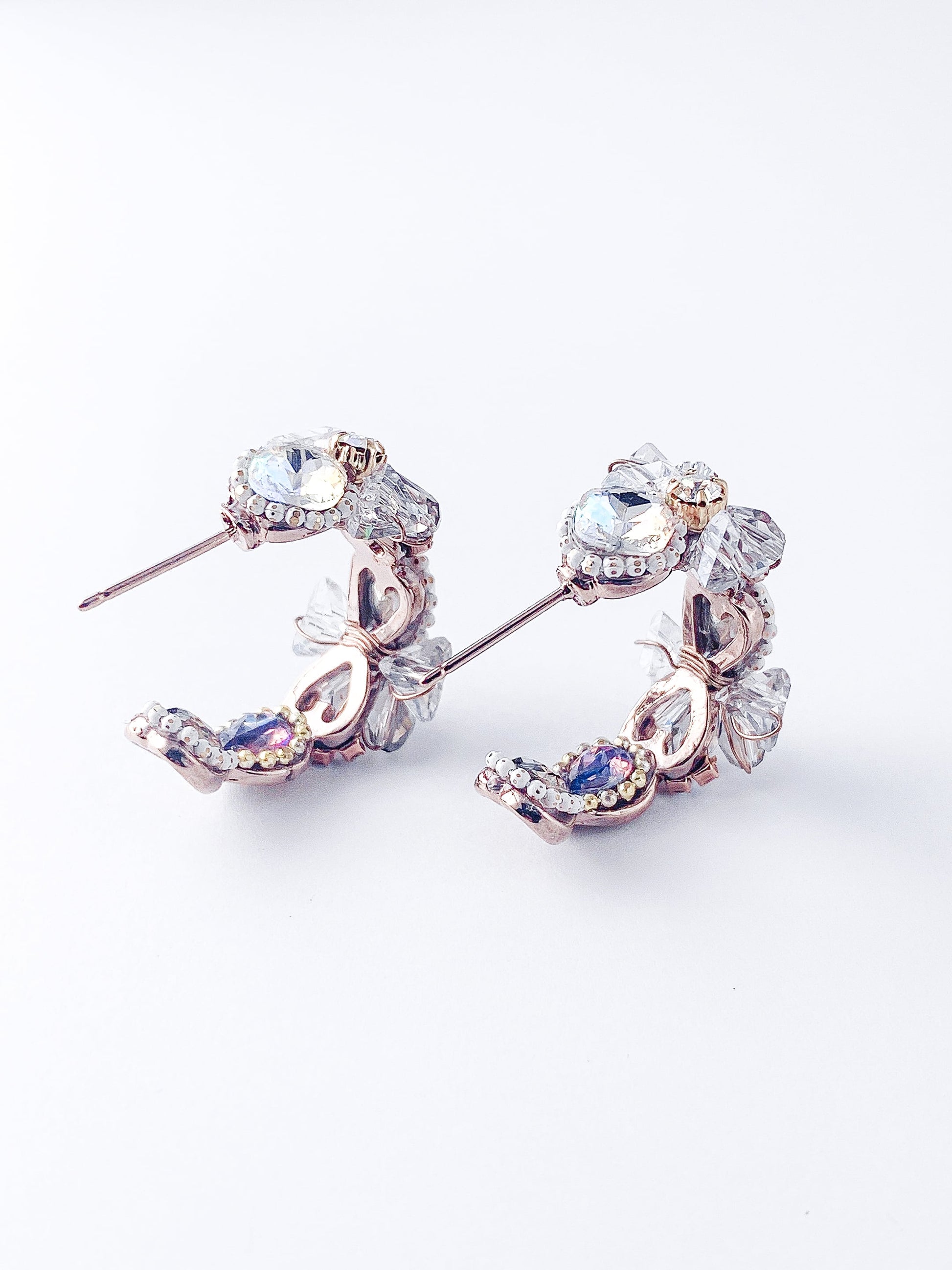 Crystal flower ring