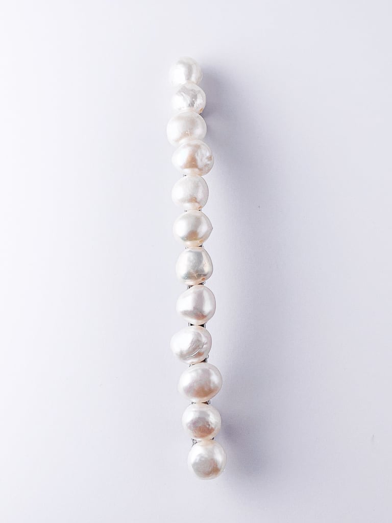Pearl long hair clip