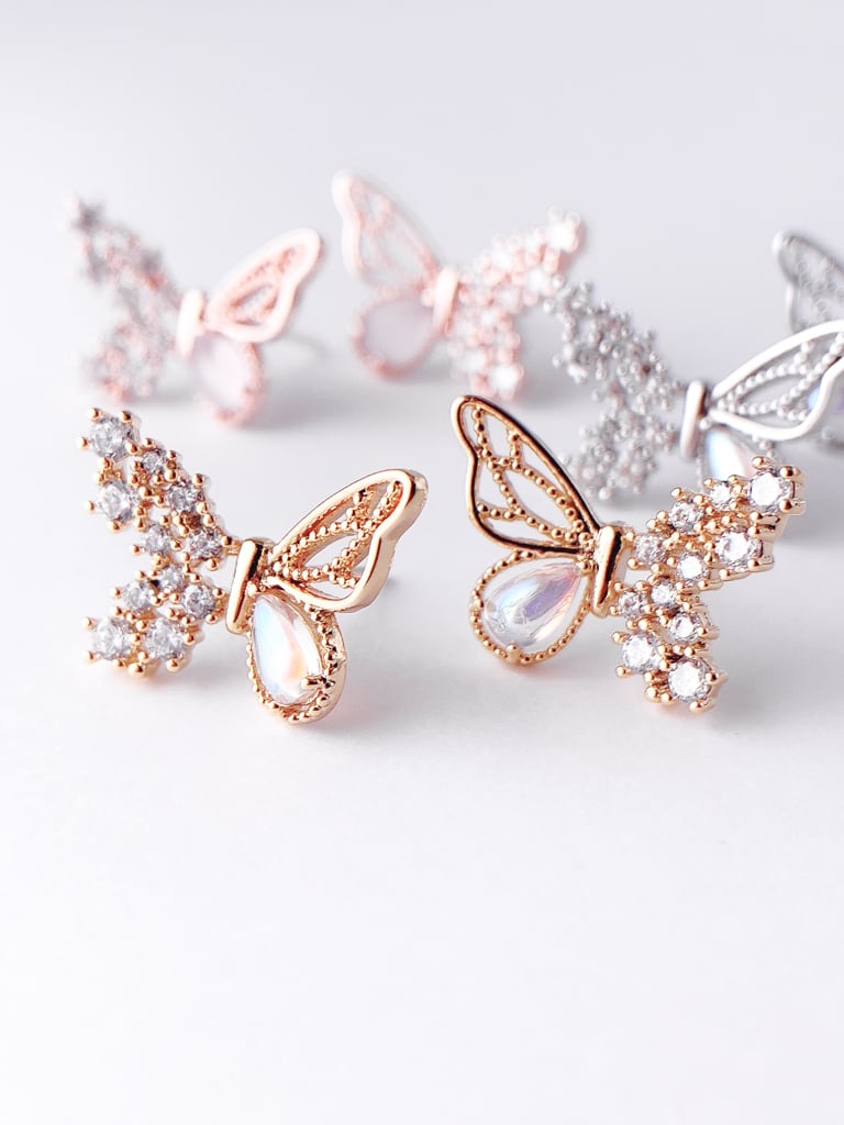 Rhinestone butterfly