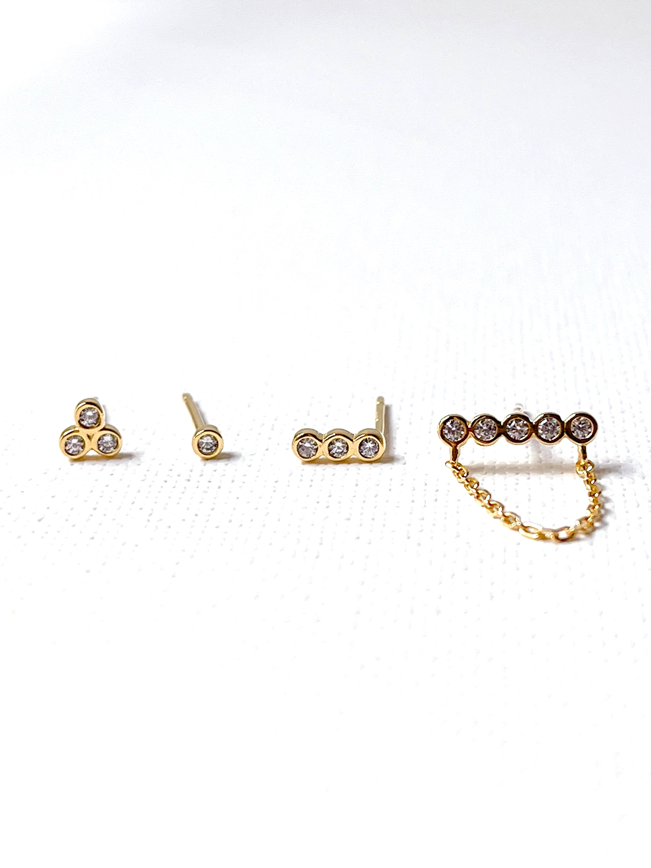 Dot chain 4 set (Silver 925）