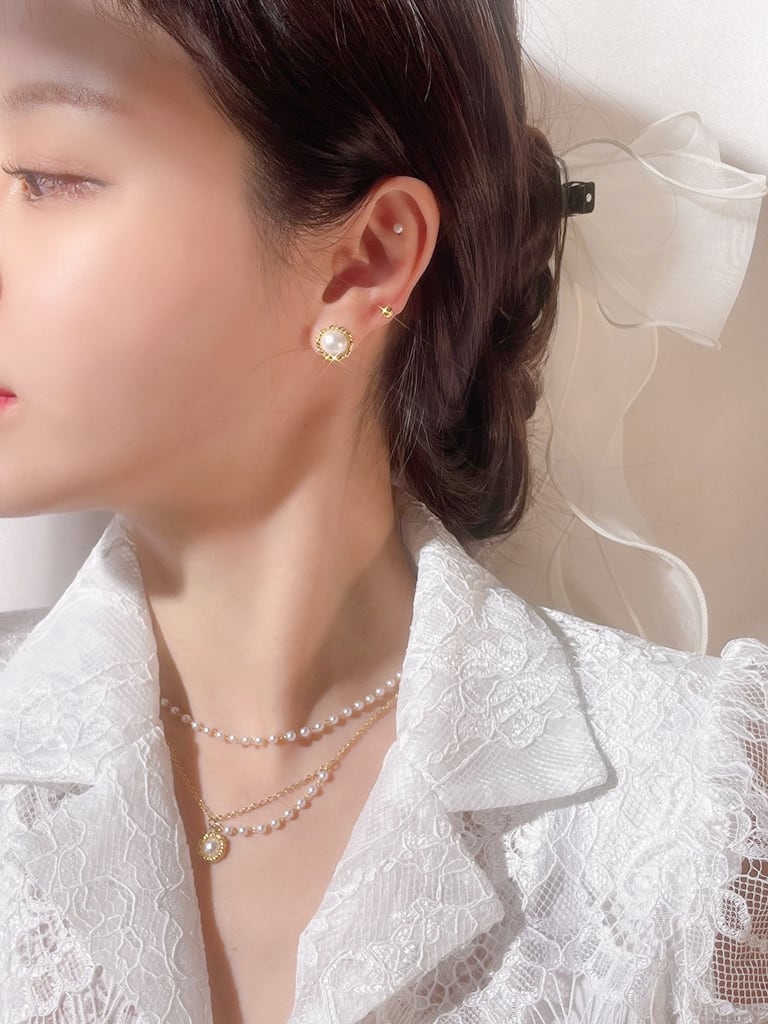 Little Pearl Ⅱ（淡水真珠 × Silver 925）